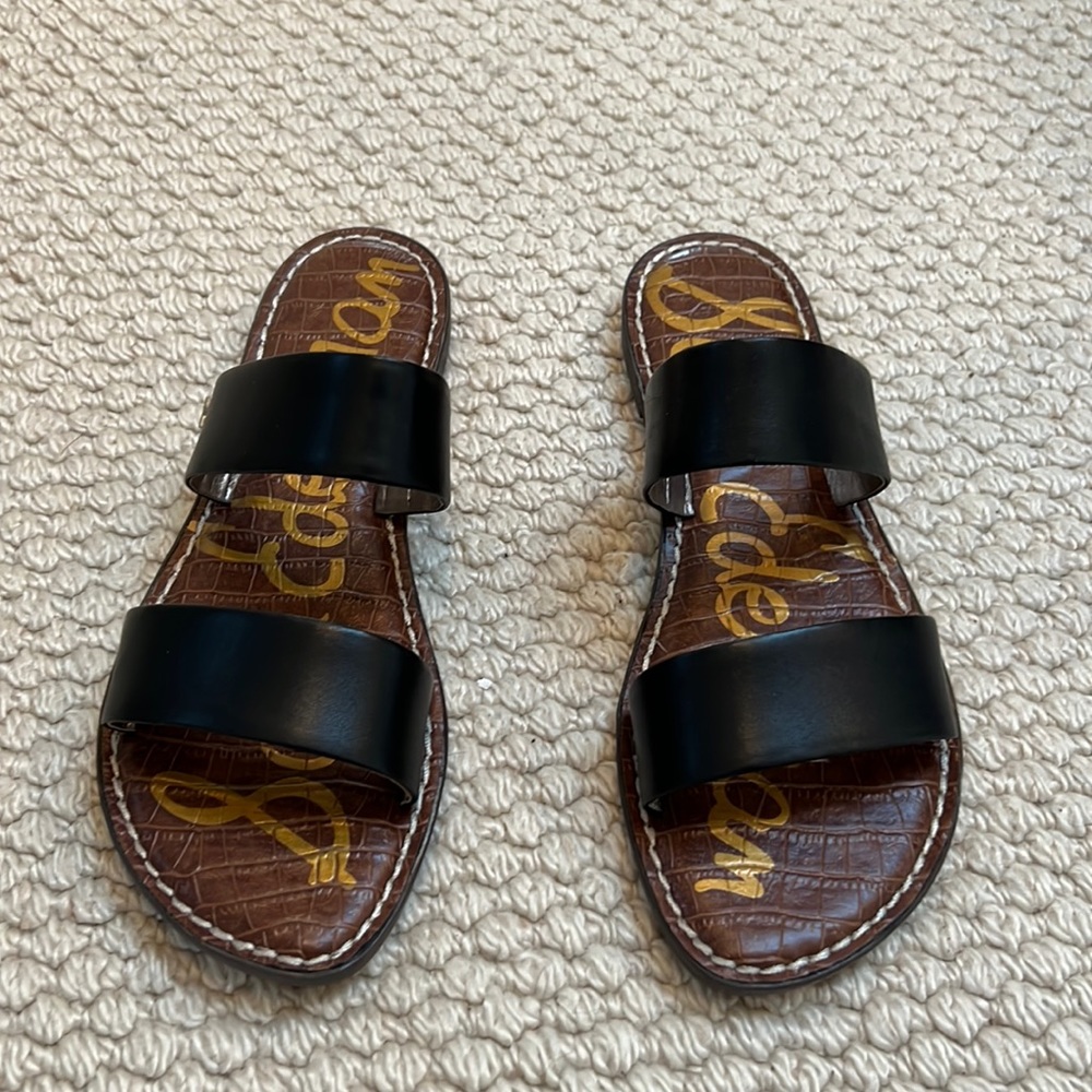 Sam Edelman Black Gala Slides